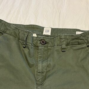 GAP Olive Green Girlfriend Khaki Pants